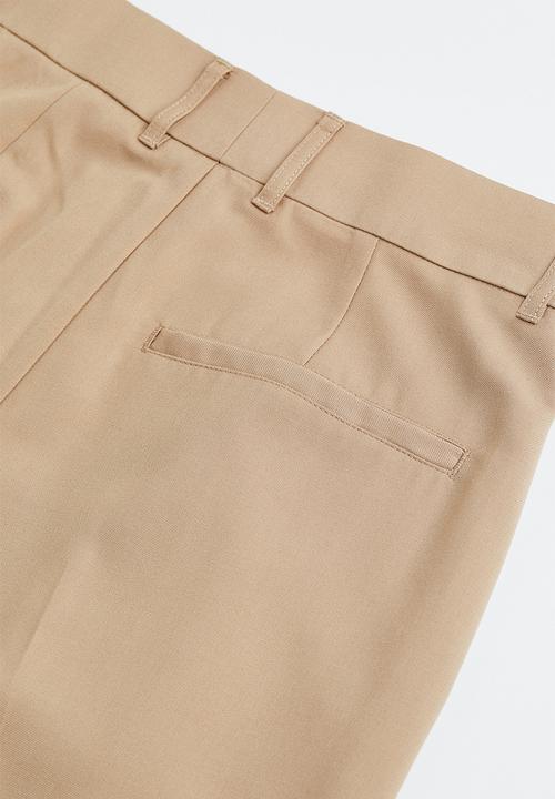 H&M - Straight trousers - beige