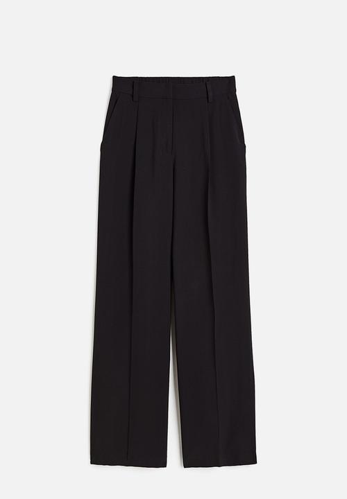 H&M - Tailored trousers - black