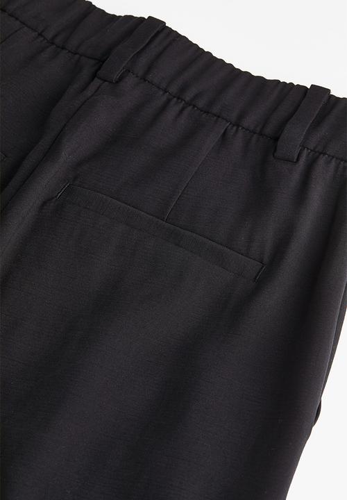 H&M - Tailored trousers - black