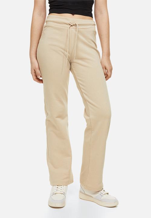 H&M - Straight joggers - light beige
