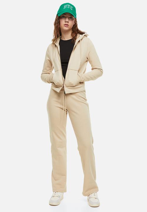 H&M - Straight joggers - light beige