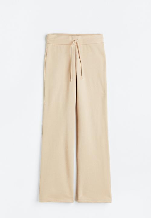 H&M - Straight joggers - light beige