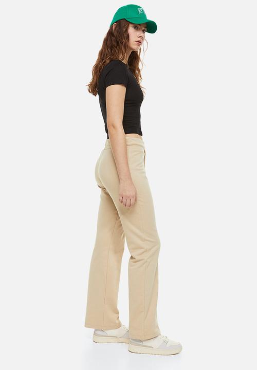 H&M - Straight joggers - light beige