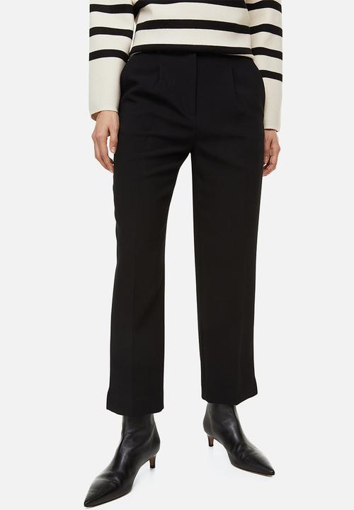 H&M - Tailored trousers - black