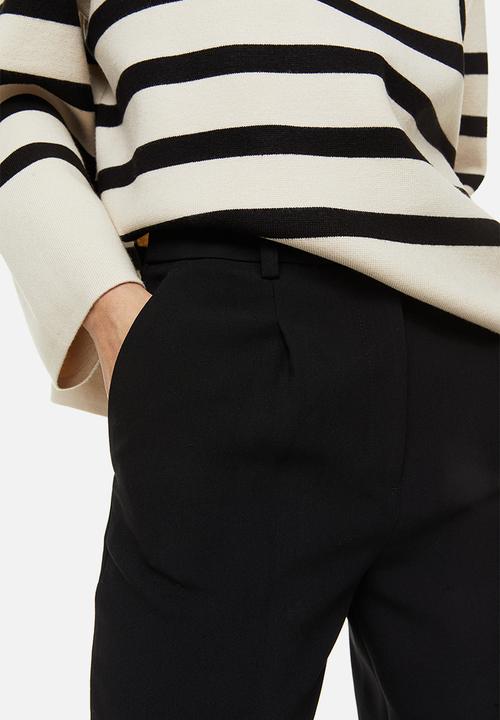 H&M - Tailored trousers - black
