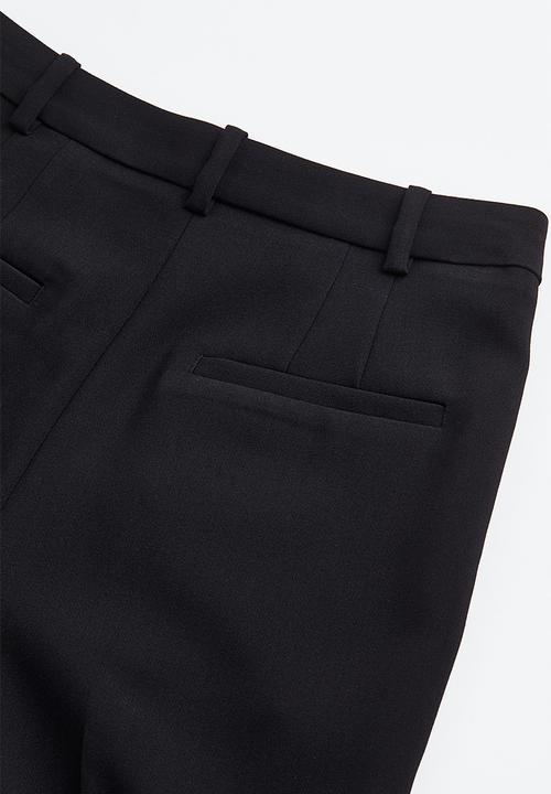 H&M - Tailored trousers - black