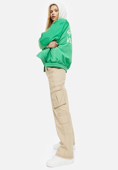 H&M - Canvas cargo trousers - beige