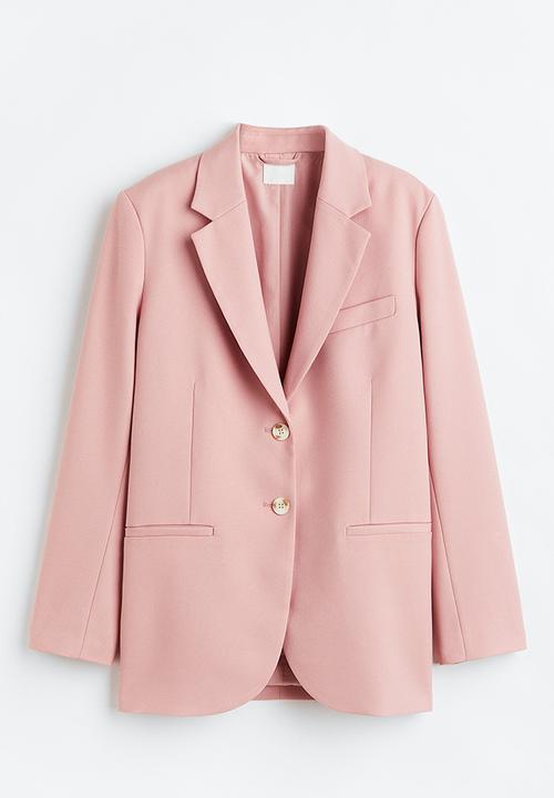 H&M - Single-breasted blazer - powder pink