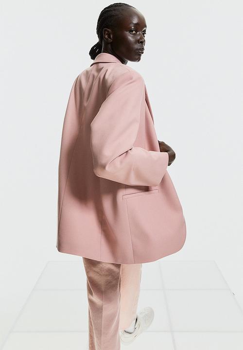 H&M - Single-breasted blazer - powder pink