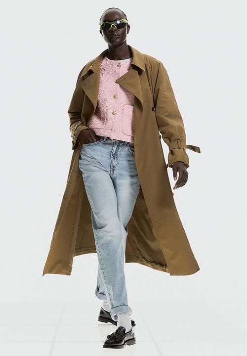 H&M - Bouclé jacket - light pink 