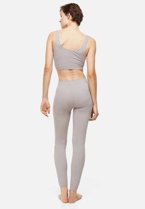 H&M - Seamless jersey pyjamas - greige