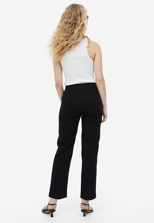 H&M - Tapered trousers - black