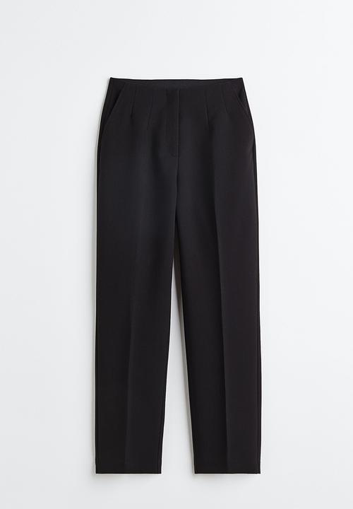 H&M - Tapered trousers - black