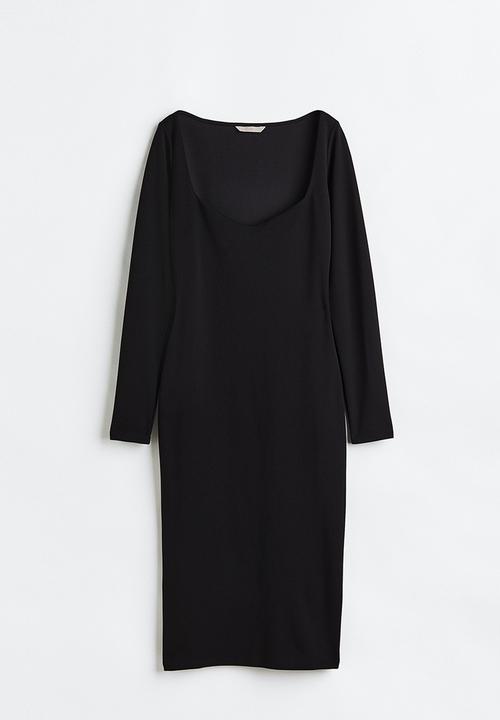 H&M - Bodycon dress - black