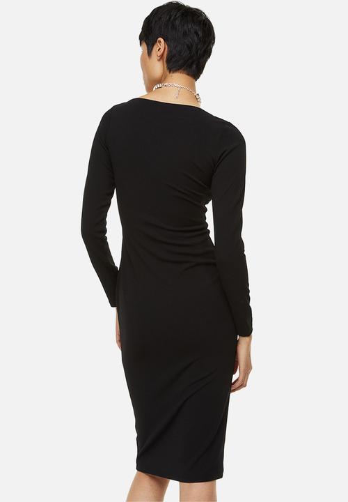 H&M - Bodycon dress - black