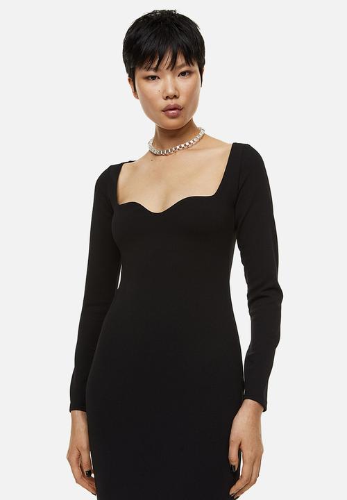 H&M - Bodycon dress - black