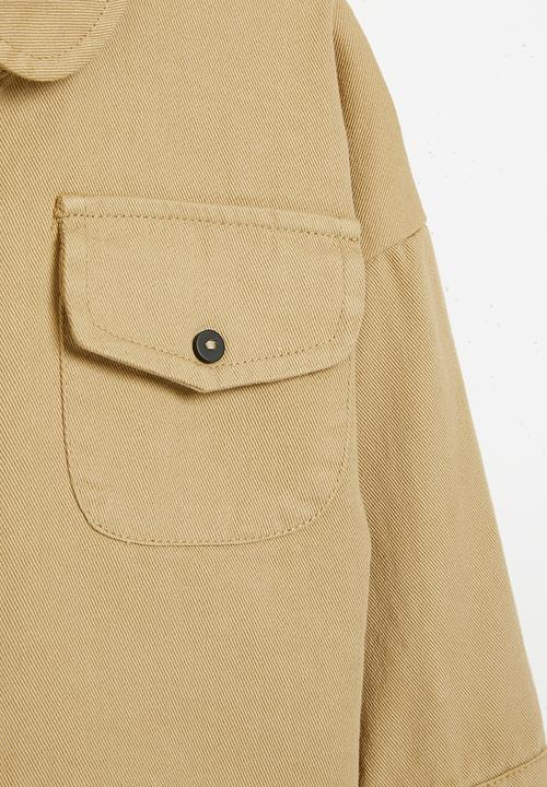 Pop Candy - Shacket - beige