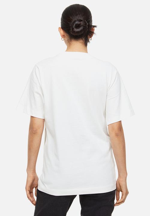 H&M - Mama 2-pack nursing tops - black & white