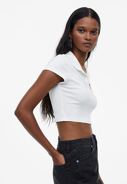 H&M - Polo shirt - white/playoffs