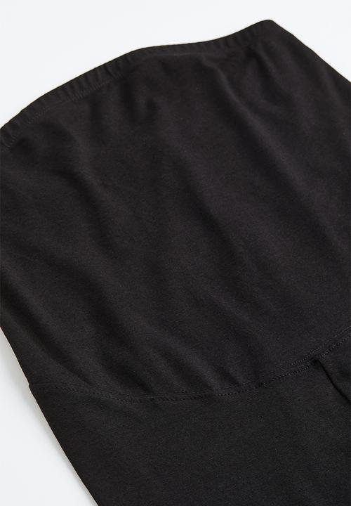 H&M - Mama jersey leggings - black