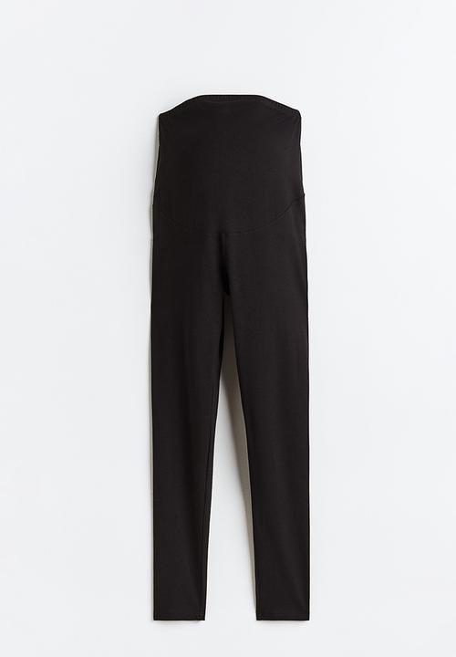 H&M - Mama jersey leggings - black