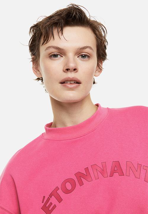 H&M - Printed sweatshirt - pink
