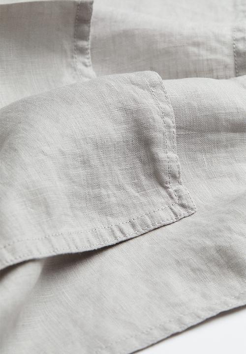 H&M - 2-pack linen napkins - grey