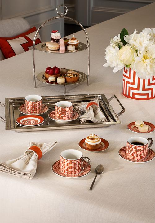 H&M - 2 pack napkin rings - orange