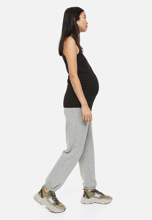H&M - Mama joggers - light grey marl 