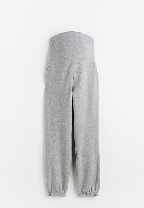 H&M - Mama joggers - light grey marl 
