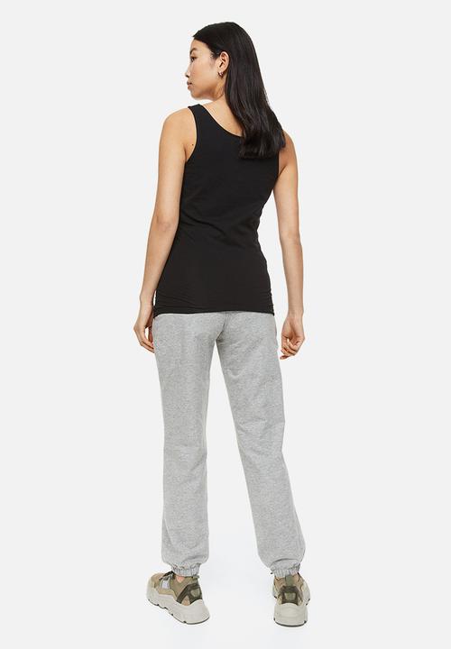 H&M - Mama joggers - light grey marl 