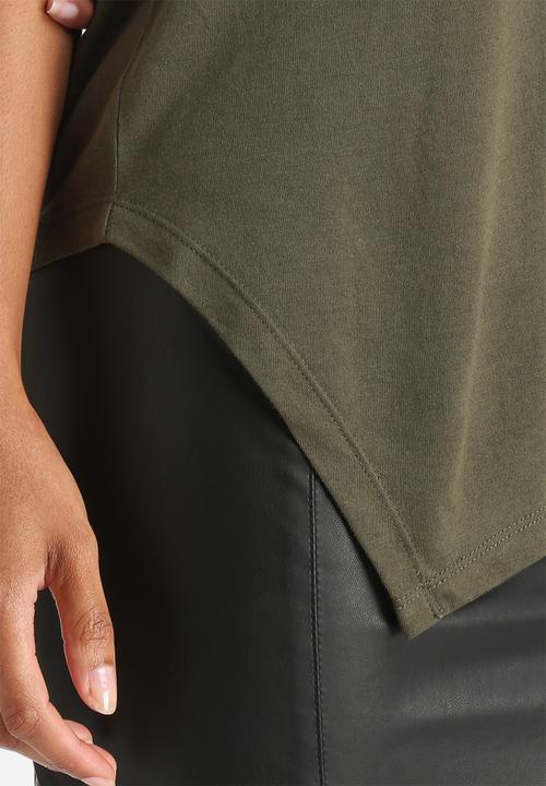 Pieces - Edila Assymetric Tee