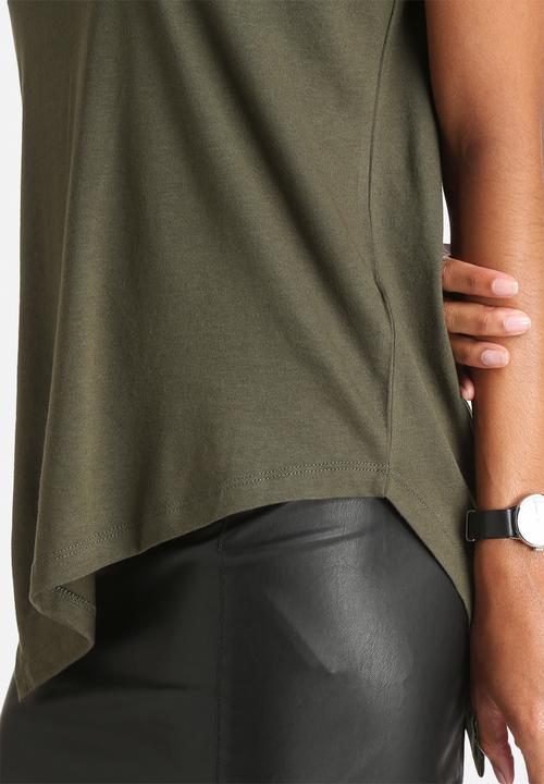 Pieces - Edila Assymetric Tee