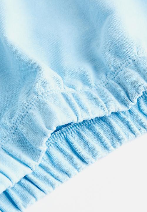 H&M - Cropped sweatshirt - light blue