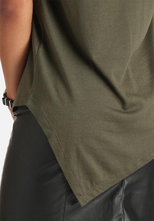 Pieces - Edila Assymetric Tee