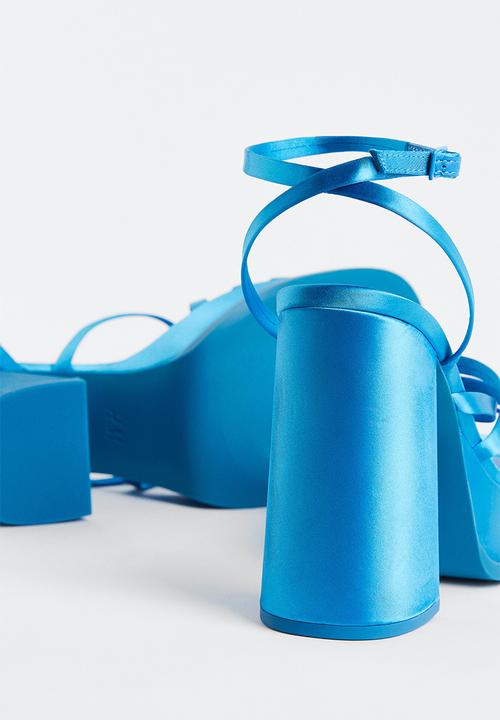 H&M - Platform sandals - blue