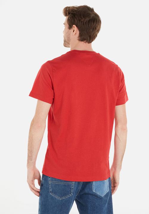 Tommy Hilfiger - Essential flag pocket - red