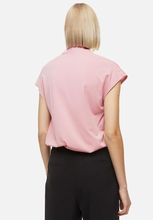 H&M - V-neck top - light pink 