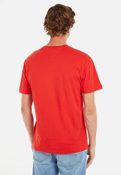 Tommy Hilfiger - Graphic signature tee - red