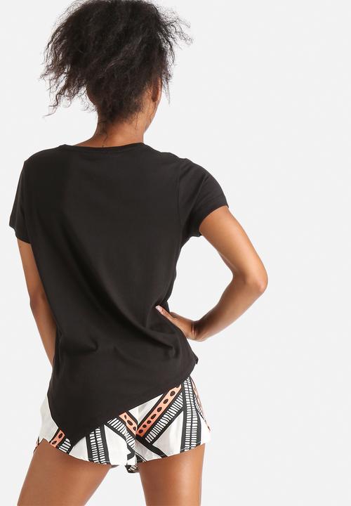Pieces - Edila Assymetric Tee