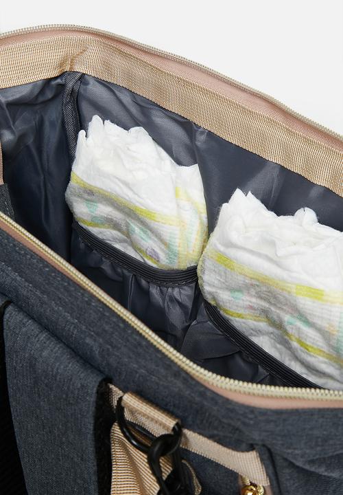 Pop Candy - Baby diaper bag - grey