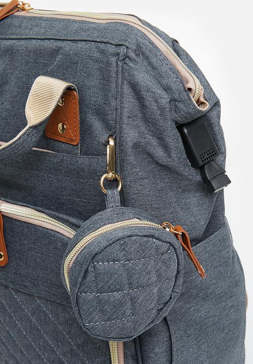 Pop Candy - Baby diaper bag - grey