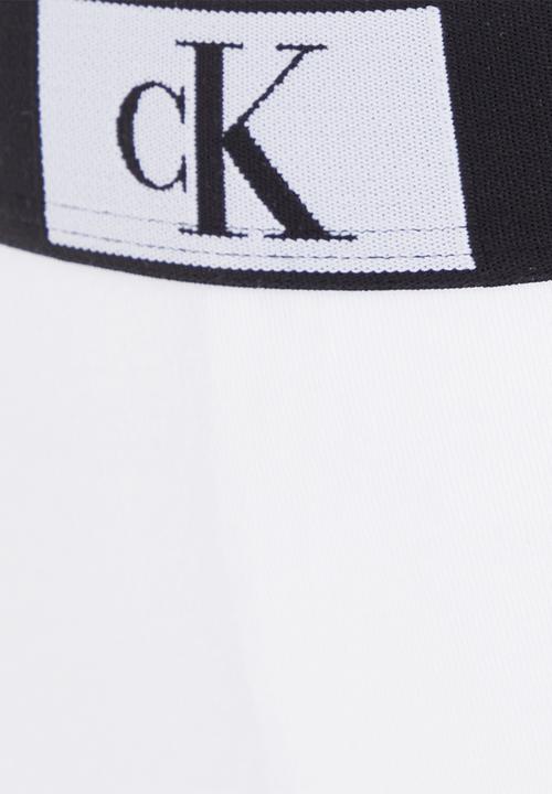 Calvin Klein - High waist brazilian - white