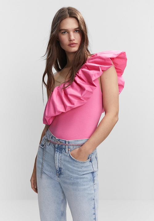 MANGO - Body lara - bright pink