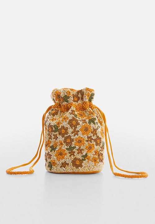 MANGO - Bag camelia - yellow