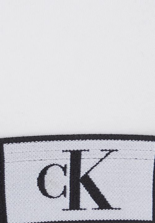 Calvin Klein - Unlined bralette - white