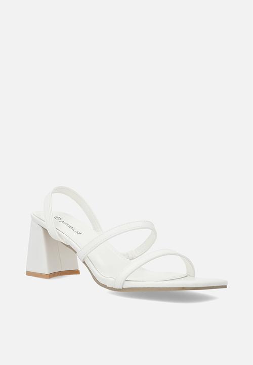 Superbalist - Ayanda block heel - white
