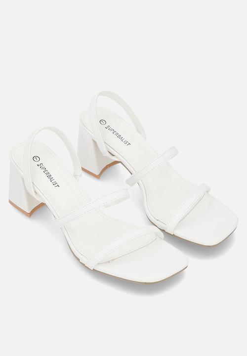 Superbalist - Ayanda block heel - white