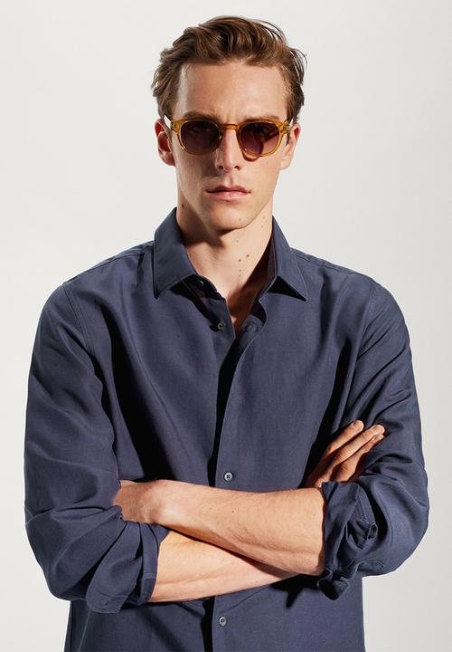 MANGO - Shirt sicilia - navy
