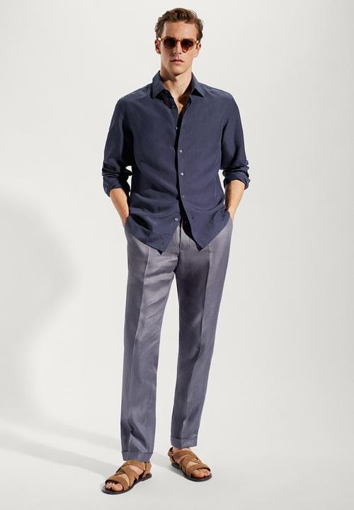 MANGO - Shirt sicilia - navy